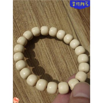 【掌柜推薦】五臺縣六道木老刀型108顆佛珠天然原木手串念珠21精