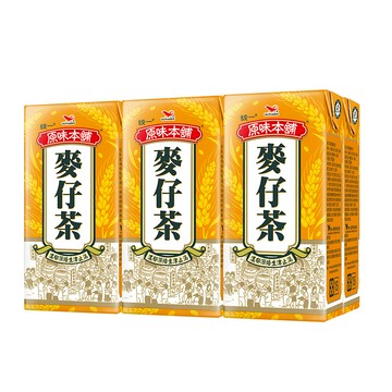 原味本舖麥仔茶 375ml