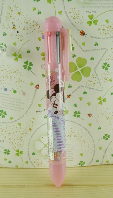 【震撼精品百貨】Micky Mouse 米奇/米妮  5色筆-粉花 震撼日式精品百貨