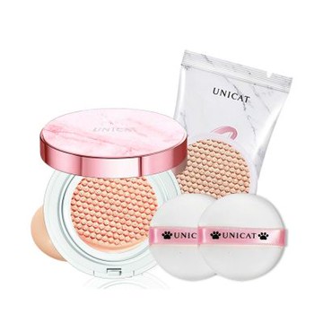 UNICAT 8HR防曬不脫妝 光彩保濕防曬氣墊粉餅+氣墊補充包