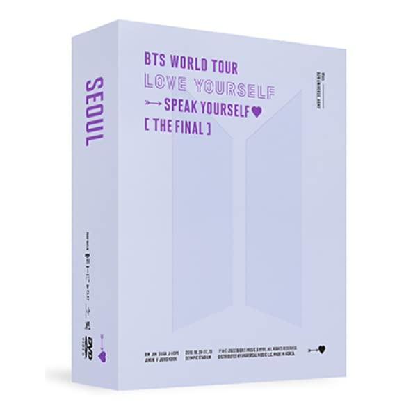 BTS WORLD TOUR ‘LOVE YOURSELF SPEAK YOURSELF’ [THE FINAL] （DVD）