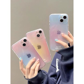 適用蘋果17promax手機殼16pm鏡頭全包iphone15pro彩繪保護套14透明暈染13新款小眾11氣囊防摔女16pro硅膠軟殼