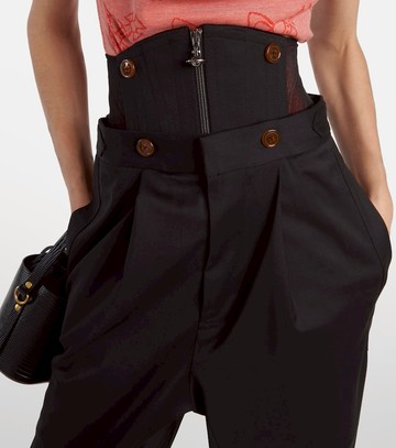 Vivienne Westwood Corset wool tapered pants