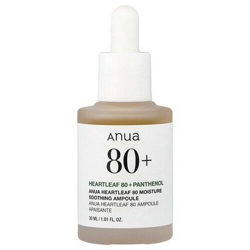 Anua, 魚腥草 80 保濕舒緩安瓶，1.01 液量盎司（30 毫升）