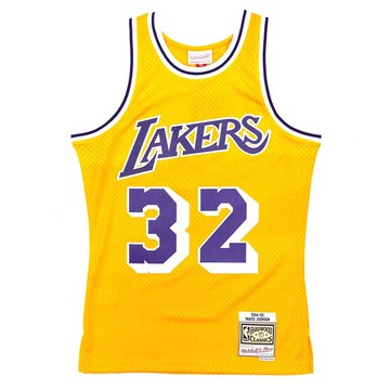 M&N G2二代 Swingman復古球衣 湖人隊 84-85 #32 Magic Johnson