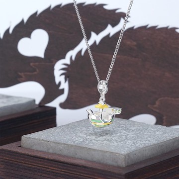 lian crystal rhinestone x Adorns 925純銀吊咀系列-海盜船吊咀