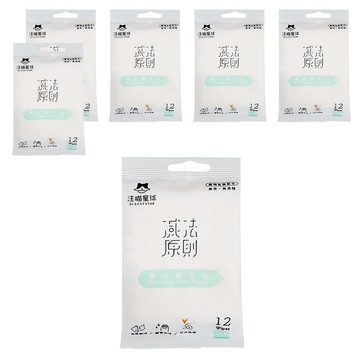 DOG CAT STAR 汪喵星球 濕式衛生紙  成分單純 舒緩敏感  12張  6包