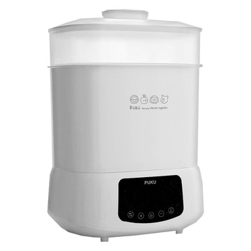 PUKU 藍色企鵝 Airy高效智能蒸氣烘乾消毒鍋 小體積大容量 360°蒸氣循環殺菌  P10613