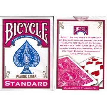 【USPCC撲克】Bicycle - Poker deck - Fuchsia back(桃紅)