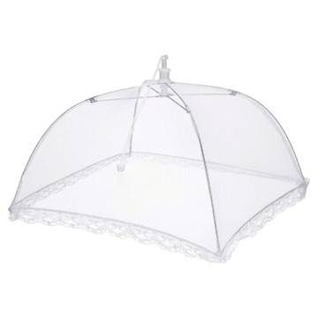 易開折疊防蠅飯菜罩 餐桌罩  大(42 x 42 x 22cm)  1個