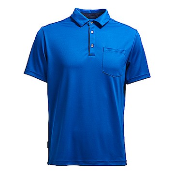 荒野【wildland】男椰碳紗本布領抗菌上衣中藍