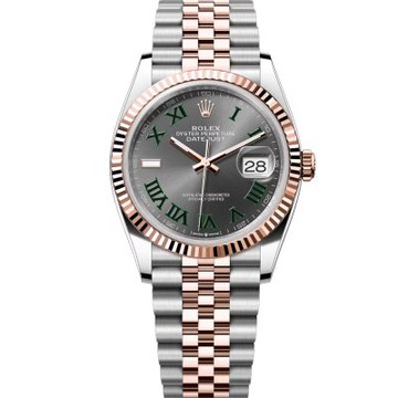 Rolex 勞力士126231 熱門綠羅馬面五珠帶 36MM