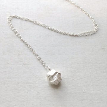 小石子項鍊 Stone Necklace 風景系列 925純銀