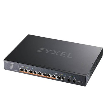 Zyxel 昌運監視器 XS1935-12HP 8埠 10G Multi-Gig PoE 智慧管理型交換器