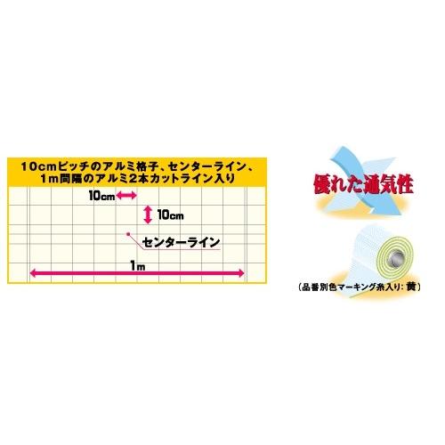 日本ワイドクロス　防虫ネット　サンサンネット ソフライト SL2200　目合い1mm　巾1.8m×長さ100m