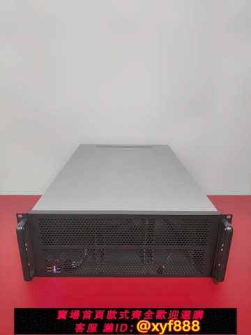 {公司貨 可打統編}4U工控機箱650加長多硬盤位機架式EATX雙路主板高散熱存儲服務器
