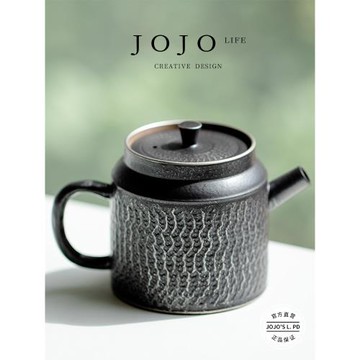 JOJO'S L. PD.iron.中式小茶壺手工跳刀泡茶器復古中式茶壺 |軀鐵
