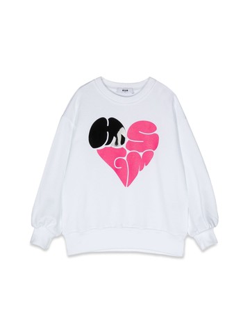 msgm over sweatshirt