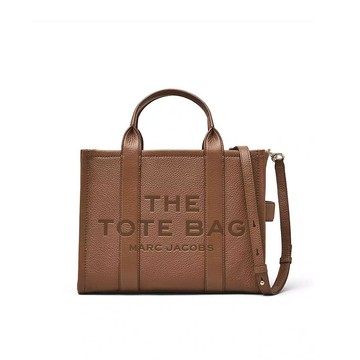 Marc Jacobs THE TOTE 摩洛哥棕中型皮革托特包
