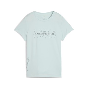 【PUMA官方旗艦】跑步系列Slogan圖樣短袖T恤 女性 52655550