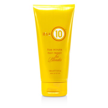 十全十美 It's A 10 - 5分鐘秀髮修復髮膜(金髮)Five Minute Hair Repair (For Blondes)