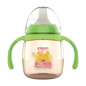 pigeon 貝親 迪士尼鴨嘴杯 5個月以上  250ml  1個  綠色 維尼