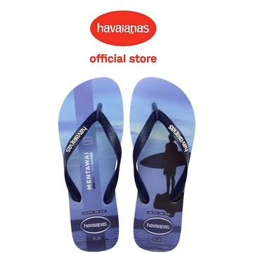 Havaianas 哈瓦仕 拖鞋 夾腳拖  衝浪 藍黑 Top Surfer I 4149971-1056M