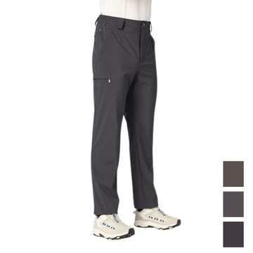 【Wildland 荒野】彈性輕三層防風防潑機能褲 男 W2336