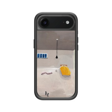 iPhone Air Mod NX -邊框背蓋組合 (相機按鈕) 黑 - Soupy Tang 湯舒皮 - Single Bed