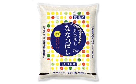 北海道 定期便 6ヵ月連続6回 令和5年産 ななつぼし 無洗米 5kg×1袋 特A 米 白米 ご飯 お米 ごはん 国産 ブランド米 時短 便利 常温 お取り寄せ 産地直送 送料無料