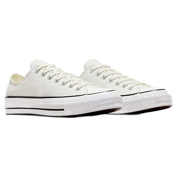 CONVERSE 匡威 男女款 CHUCK 70 低筒休閒鞋 A09825C  米白色  23.5cm