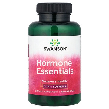 Swanson Vitamins, Hormone Essentials，女性健康，120 粒膠囊