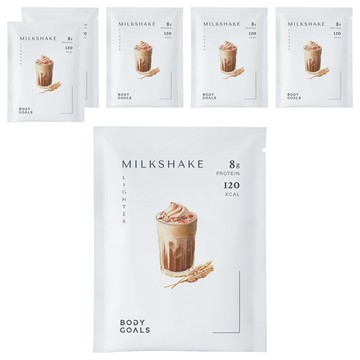 BODY GOALS 白奶昔 燕麥堅果口味  30g  6包