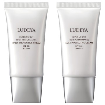 LUDEYA 露緹雅 極光綻白高效防曬乳 SPF50+PA++++  2條  45ml