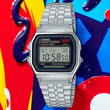 A159WA-N1 JP日本製造 簡約復古時尚 經典電子錶