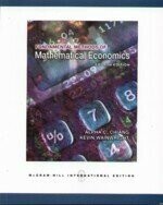 Fundamental Methods of Mathematical Economics 4/e WAINWRIGHT  McGraw-Hill