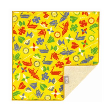 日本Prairie Dog｜今治製有機優質純綿方巾-千紙鶴