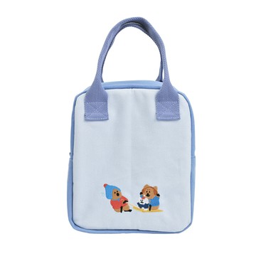 【HOUSUXI】DINOTAENG冬季系列-刺繡保溫餐袋【Bye Bye Sale↘5折起】＜售價已折＞