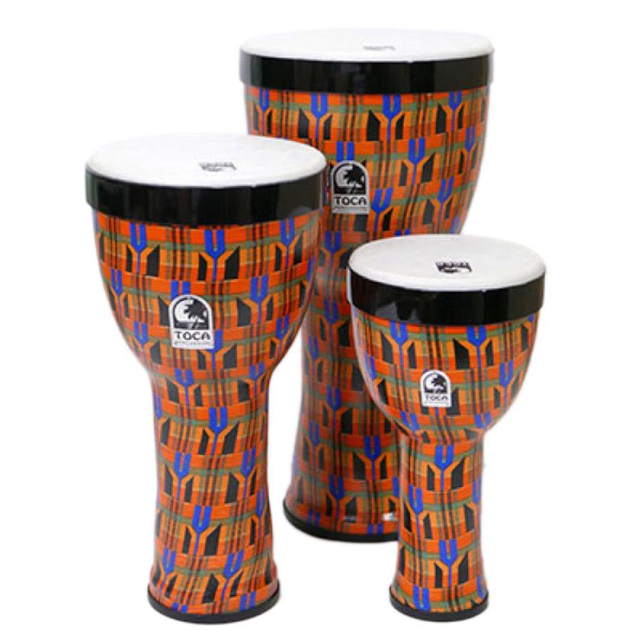 TOCA TF2ND-3PCK FREESTYLE II 3PC NESTING DJEMBE KENTE ジャンベ 3サイズセット 10 12インチ