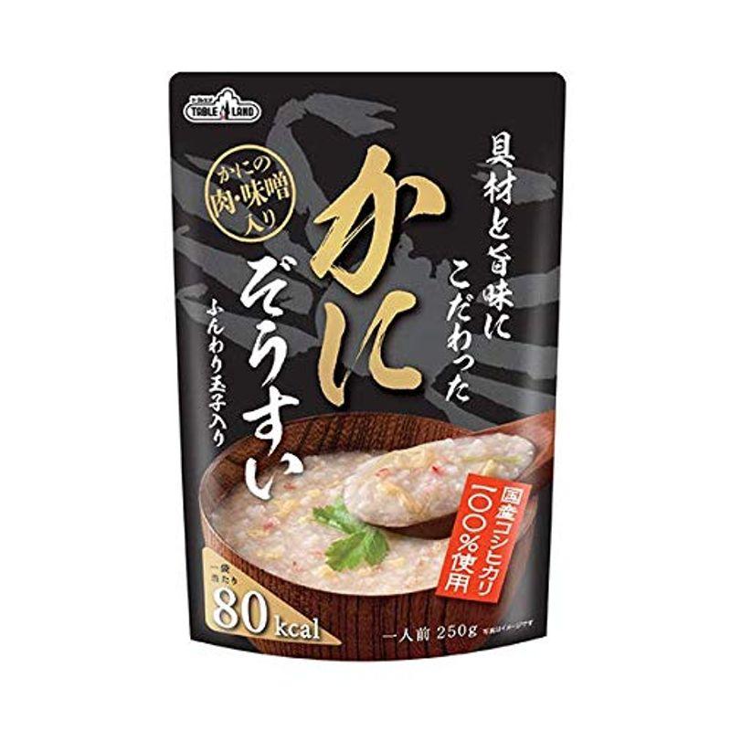 テーブルランド 具材と旨味にこだわったかにぞうすい 250g 12袋