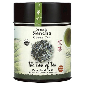 The Tao of Tea, 有機綠茶，煎茶，3.5 盎司（100 克）