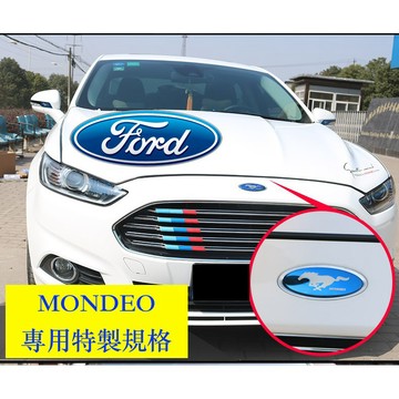 4代 MONDEO 前標 後標 野馬 FORD 福特 車標 改裝 方向盤 氣囊標 方向盤標 ST 氣囊 GT FOCUS