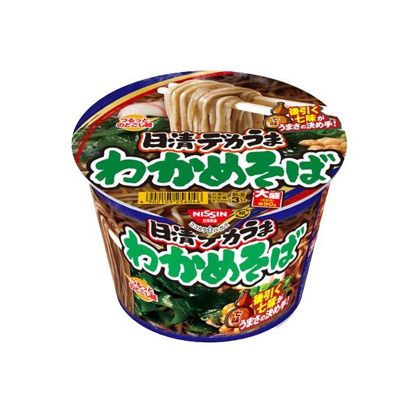 日清食品 日清デカうま わかめそば 106g