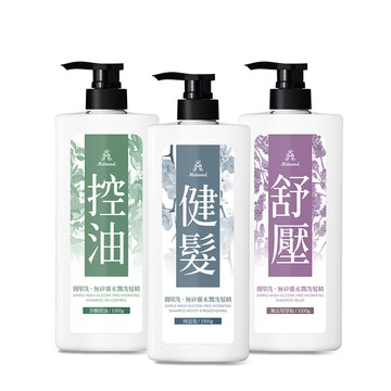 Mdmmd. 【Mdmmd 】簡單洗無矽靈水潤洗髮精 1000g/瓶