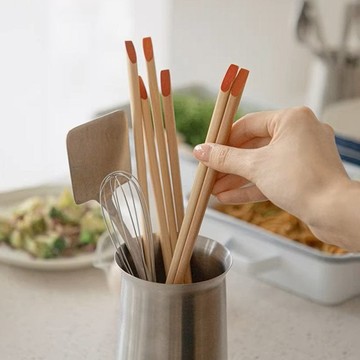 日式和風木製料理長筷2件組 單一規格