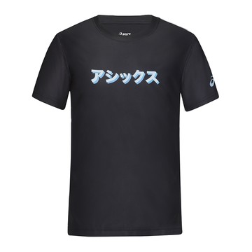Asics 童 短袖上衣 兒童 亞洲版 訓練上衣 2034B034-001