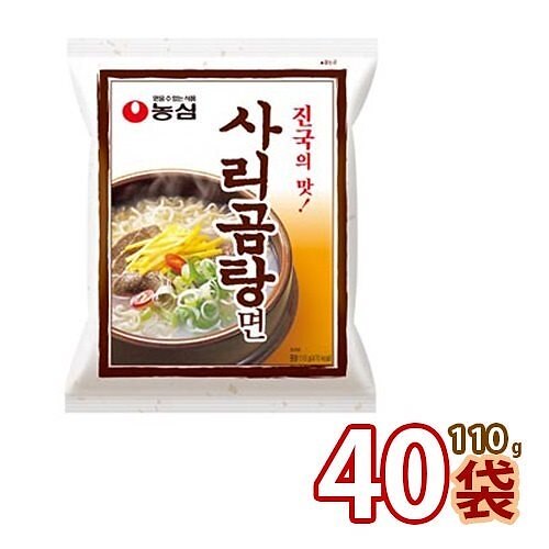 サリコムタン麺 110g 40個 (1BOX)　　韓国食品　韓国食材　韓国料理　韓国ラーメン