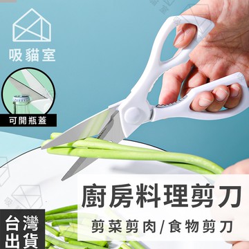 【吸貓室🖤隔日到貨】不鏽鋼 食物剪刀 去骨刀 料理剪 料理剪刀 開罐器 食物剪 萬用剪刀 廚房剪刀 烤肉剪 剪刀