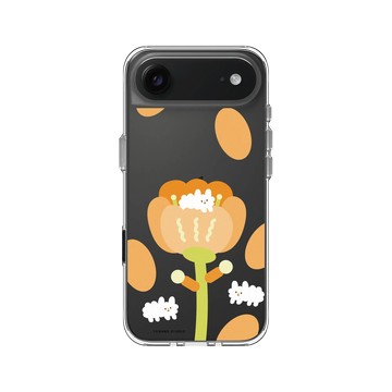 iPhone Air Clear Case（相機按鈕） 透明 - 右手超人 - 花園