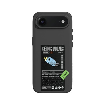 iPhone Air SolidX 黑 - Marine Debris - 醬料瓶蘇眉魚